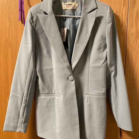 ASOS Jackets & Blazers - ASOS Blue Suit Set